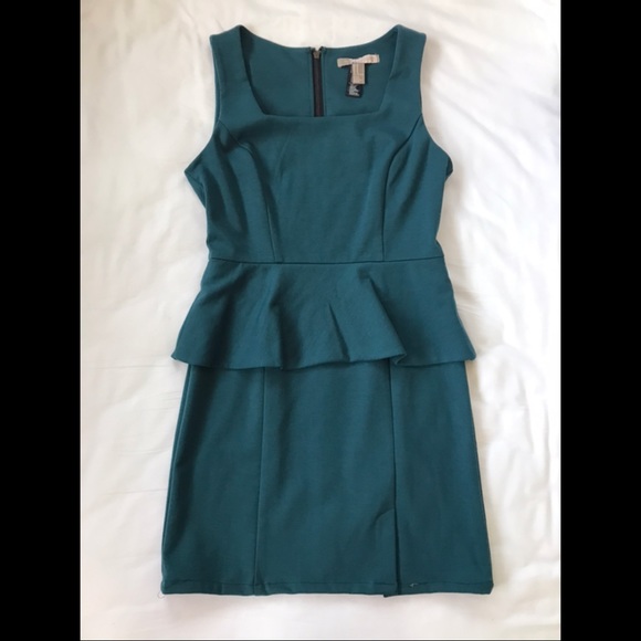 Forever 21 Dresses & Skirts - Teal Forever 21 Peplum Dress